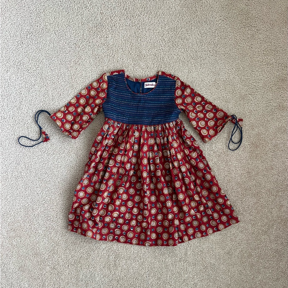 Brand New Fabindia Girls Dress - 4-6 Years